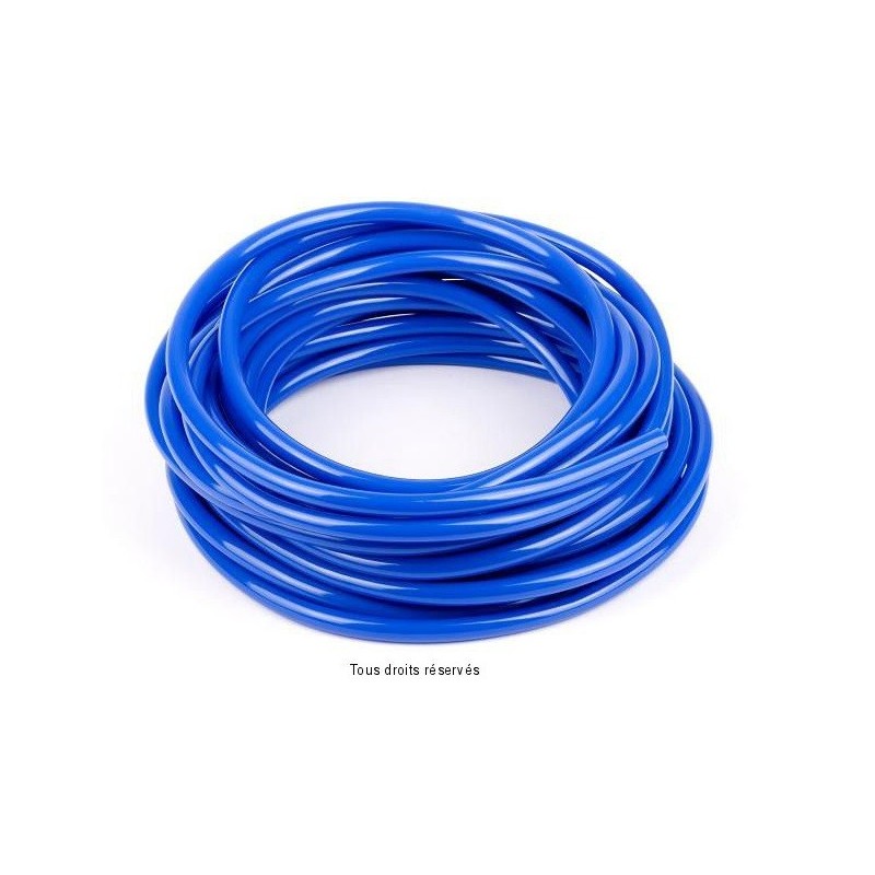 Durite essence souple diamètre 6 bleue