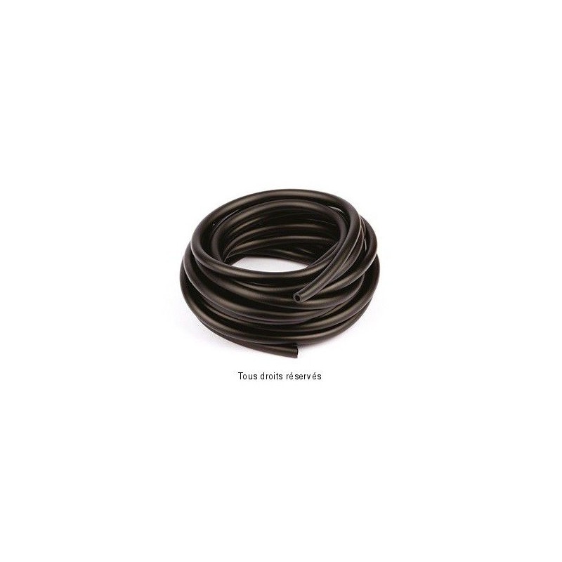 Durite essence souple diamètre 8 noire