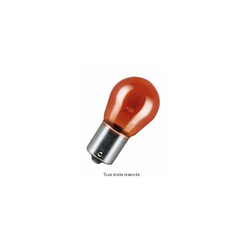 Osram - Ampoule Stop 1 fil - 12V 21W Orange Ba15s