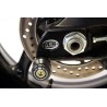 Swingarm pins with platinum R&G