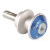 Swing arm spools LighTech bicolor M6x1.00 alu-blue