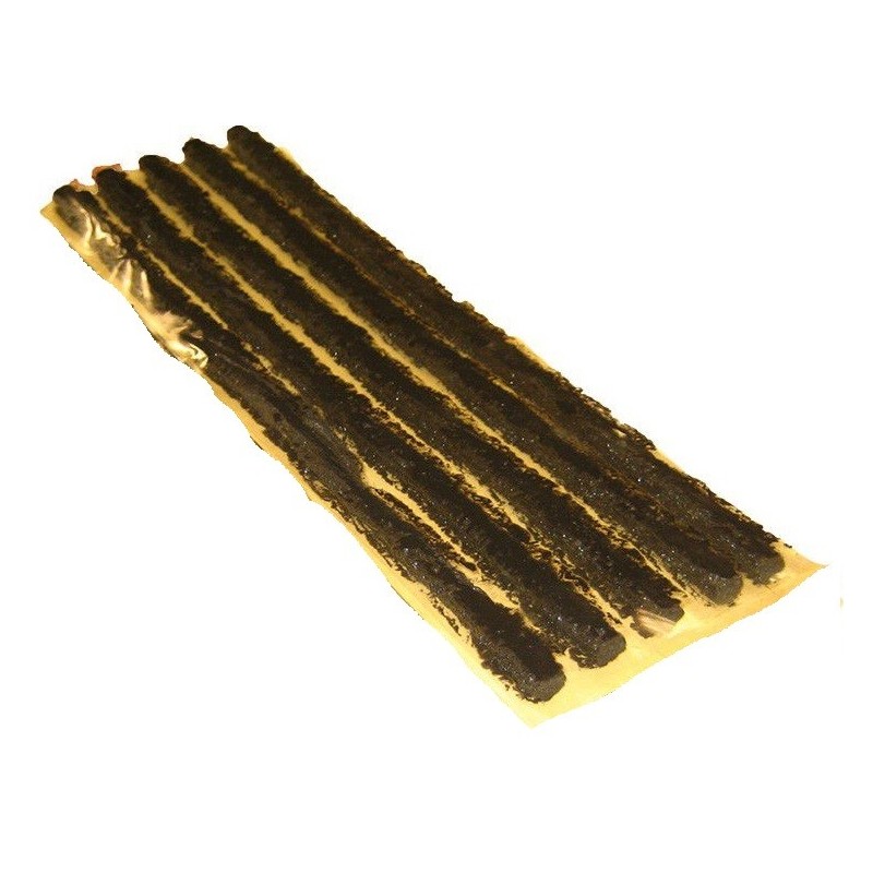 Jeu de 5 mèches longues pour réparation pneu tubeless