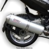 Silencieux GIANNELLI Maxi Oval pour Piaggio X9 500 2003-2007
