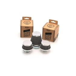 Filtre reniflard conique Ø12 mm chromé