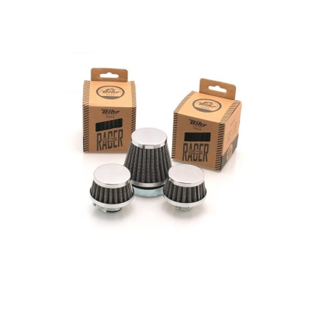 Filtre reniflard conique Ø12 mm chromé