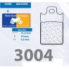 Jeu de plaquettes type 3004 SC