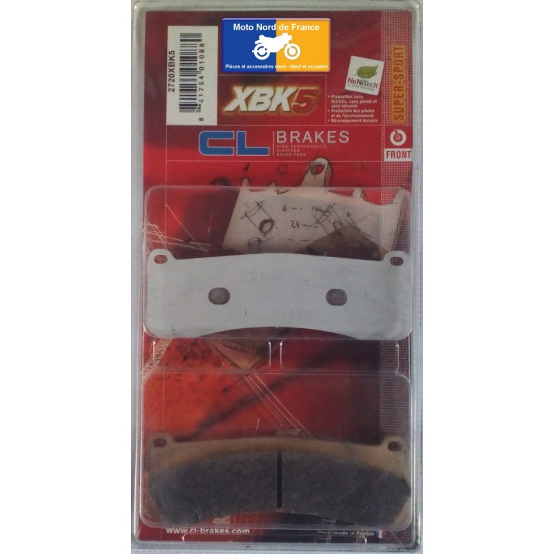 Set of pads type 2720 XBK5 Set of pads type 2720 XBK5