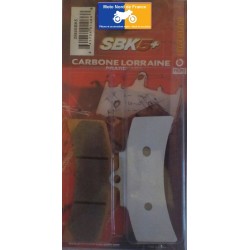 Plaquettes de frein type 2584 XBK5 pour étrier spécial PVM 6 pistons