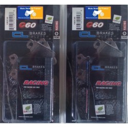 2 sets of racing pads for Triumph 675 Daytona 2006-2008