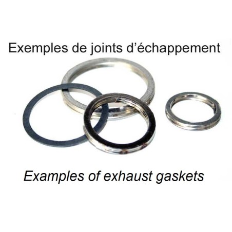 Joint d'échappement rond acier 35x43x3.5