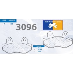 Jeu de plaquettes type 3096 SC