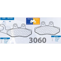 Jeu de plaquettes arrière pour Aprilia 850 SRV 2012-2017