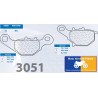 Jeu de plaquettes type 3051 MSC