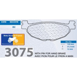 Set of pads type 3075 MSC