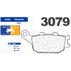 Jeu de plaquettes type 3079 MSC