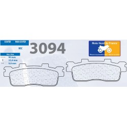 Jeu de plaquettes type 3094 MSC