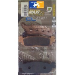 Jeu de plaquettes arrière pour Yamaha YPR 125 X-Max ABS 2011-2016