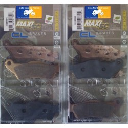 2 Jeux de plaquettes avant pour Aprilia 850 SRV 2012-2017