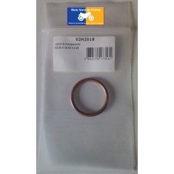 Joint d'échappement rond cuivre 42x35.5x4 mm