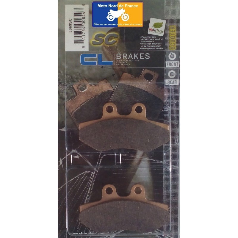 Set of front pads for Husqvarna 50 SM / WR 2002+ Set of front pads for Husqvarna 50 SM / WR 2002+