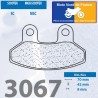 Jeu de plaquettes type 3067 MSC