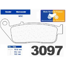 Jeu de plaquettes type 3097 MSC