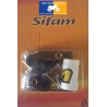 Kit 8 vis aluminium Sifam pour bulle couleur argent