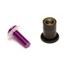 Kit 8 vis aluminium Sifam pour bulle couleur violet