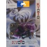 Kit 8 vis aluminium Sifam pour bulle couleur violet