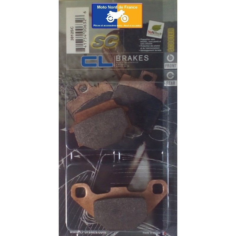 Set of rear pads for Fantic 50 Grinta 1995+ Set of rear pads for Fantic 50 Grinta 1995+