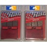 2 Jeux de plaquettes avant Brembo SA pour Yamaha FJR 1300 2001-2005