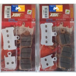 2 Jeux de plaquettes de frein avant pour Honda VFR 1200 FA/FB/FDA/FDB DCT 2010-2019