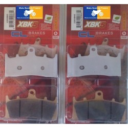 Pastiglie freno anteriore Carbone Lorraine per Kawasaki ZRX 1100 1996-2003