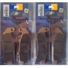 2 Jeux de plaquettes de frein avant pour Honda CBR 1000 F/FP 1993-1999