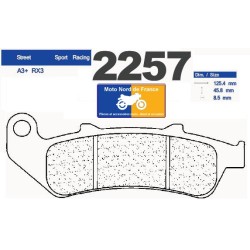 2 Jeux de plaquettes de frein avant pour Honda CBR 1000 F/FP 1993-1999