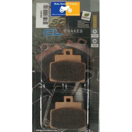 Set of front pads for Aprilia 100 Scarabeo Net 2010+