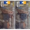 2 Jeux de plaquettes avant pour Quadro 3D 350 S 2011-2015 2 Jeux de plaquettes avant pour Quadro 3D 350 S 2011-2015