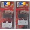 2 sets of front brake pads for Kawasaki Z1000 2003-2006 2 sets of front brake pads for Kawasaki Z1000 2003-2006