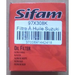Filtre à huile Sifam type 97X308K
