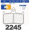 Set of front pads for Honda NS 125 / 250 1989 Set of front pads for Honda NS 125 / 250 1989