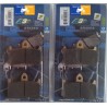 2 Sets of front pads for Honda NSR 250 RJ 1988+ 2 Sets of front pads for Honda NSR 250 RJ 1988+