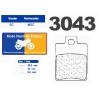 Jeu de plaquettes arrière pour Peugeot 125 Satelis II 2013+