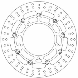 Front brake disc Ferodo for Yamaha YZF-R1 2007-2014