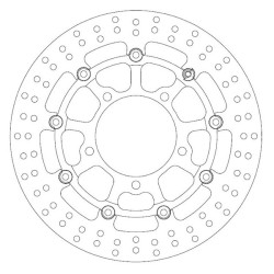 Disque de frein avant Ferodo pour Suzuki 1000 GSXR 2005-2008