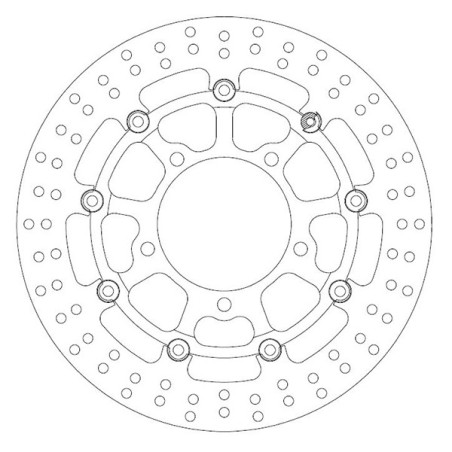 Front brake disc Ferodo for Suzuki 1000 GSXR 2005-2008