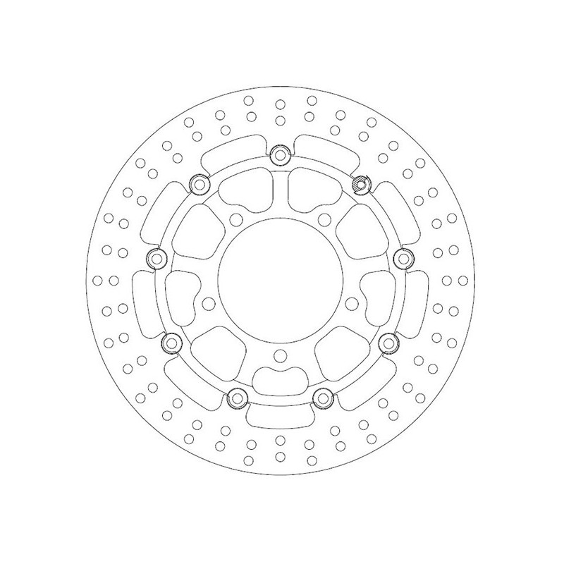 Front brake disc Ferodo for Suzuki 600 / 750 GSXR 2006-2007 Front brake disc Ferodo for Suzuki 600 / 750 GSXR 2006-2007