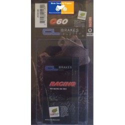 Jeu de plaquettes de frein Carbone Lorraine racing type 2539 C60