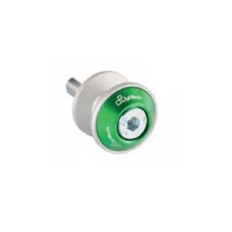 Swing arm spools LighTech bicolor M8x1.25 alu-green