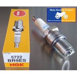 Bougie NGK type BR9ES pour Yamaha 125 RDLC 1982-1984
