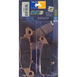 Jeu de plaquettes de frein Carbone Lorraine type 2384 RX3